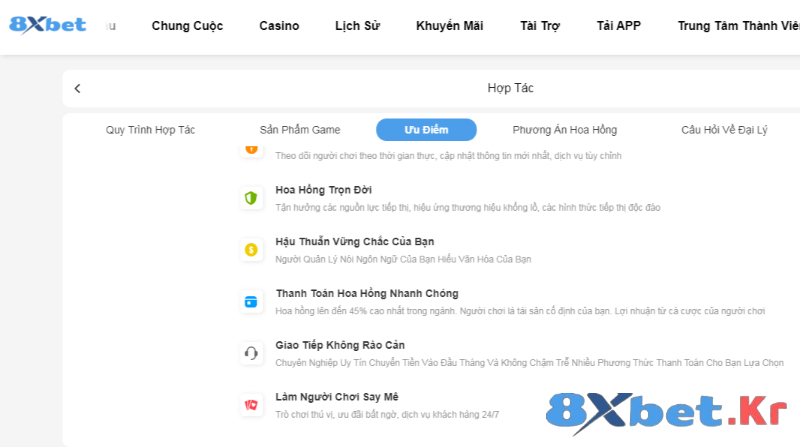 Đại lý 8Xbet là gì