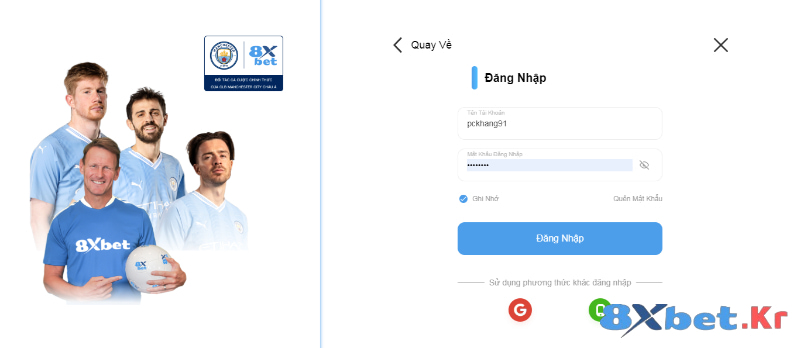 Đăng nhập để cược đua ngựa 8Xbet