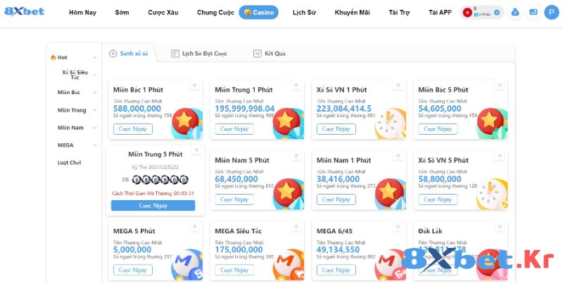 Xổ số 8Xbet là gì